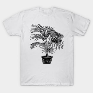 Houseplant Palm Plant Botanical Leaves T-Shirt